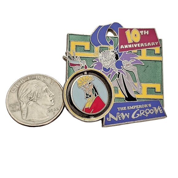 10th Anniversary Disney The Emperor’s New Groove Pin, L449 - Picture 5 of 6